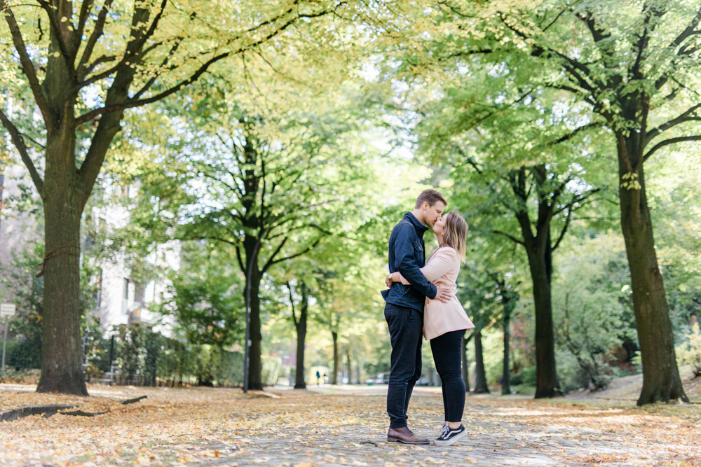 Vorabshooting am Osterbekkanal